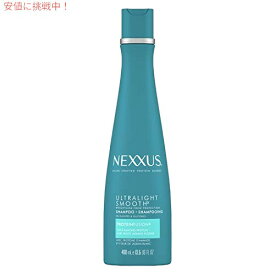 Nexxus 超軽量スムースシャンプー、縮毛と縮毛用無重力スムースヘアトリートメントで縮毛をブロック13.5 fl oz