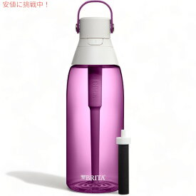 【最大2,000円クーポン4月27日9:59まで】BRITA ブリタ フィルター付き ウォーターボトル 36oz プレミアムフィルター付きウォーターボトル、オーキッド