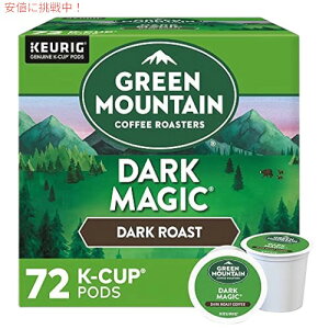 Green Mountain Coffee Roasters �_�[�N�}�W�b�N �L���[���O K�J�b�v�|�b�h 72�� (12���� x 6�p�b�N)