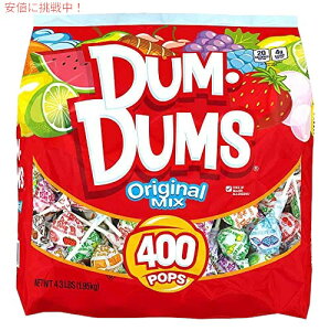 Dum Dums Lollipops 400 �J�E���g �o�b�O