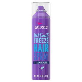 【訳あり・在庫処分】Aussie Instant Freeze Aerosol Hairspray, 10 Ounce