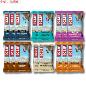 y󂠂EpbP[WȂzCLIF BAR Energy Bars Non-GMO Variety Pack 2.4oz x 16ct CLIF BAR Nto[ GiW[o[ oGeBpbN 68g x 16 `qg݊yܖ2026N330܂Łz