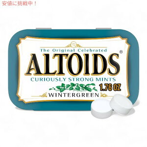 y󂠂EEیtBȂzAltoids Wintergreen Mints 1.76oz AgCY EB^[O[ ~g ^ubg LfB[ 50gyܖ2026N2܂Łz