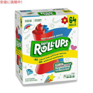 y󂠂E݁Ex^zBetty Crocker Fruit Roll-Ups Variety Pack Strawberry Blast & Blue Razzberry 64 Rolls t[c [Abv oGeBpbN Xgx[uXgu[Yx[ 64y