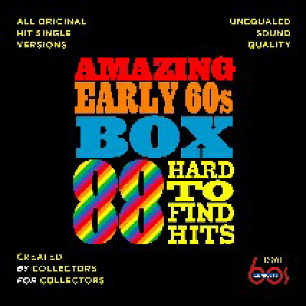 【輸入盤CD】【新品】　VA / Amazing Early 60's Box: 88 Hard-To-Find Hits
