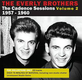 【輸入盤CD】Everly Brothers / Cadence Sessions 1957-60: 2 ( エヴァリー・ブラザーズ)