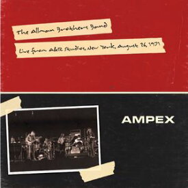 【輸入盤CD】Allman Brothers Band / Live From A&R Studios【K2016/4/1発売】(オールマン・ブラザーズ・バンド)