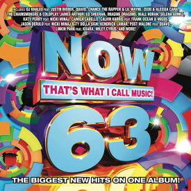 【輸入盤CD】VA / Now That's What I Call Music 63 (アメリカ盤) 【K2017/8/4発売】