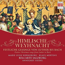 【輸入盤CD】Bach/Mertens/Werneburg/Bell'Arte Salzburg / Festive Christmas Songs