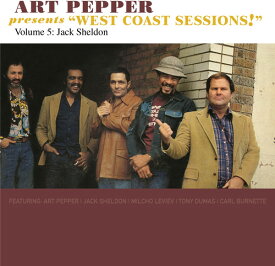 【輸入盤CD】Art Pepper / Art Pepper Presents West Coast Sessions 5: Jack【K2017/9/29発売】(アート・ペッパー)