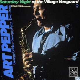 【輸入盤CD】Art Pepper / Saturday Night At The Village Vangurad (アート・ペッパー)