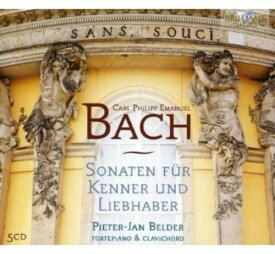 【輸入盤CD】【新品】C.P.E. Bach/Pieter-Jan Belder / Sonaten Fur Kenner Und Liebhaber