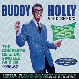 【輸入盤CD】Buddy Holly & Crickets / Complete US & UK Singles As & Bs 1956-62【K2018/4/6発売】(バディ・ホリー)