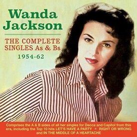【輸入盤CD】Wanda Jackson / Complete Singles As & Bs 1954-62 【K2018/10/5発売】(ワンダ・ジャクソン)