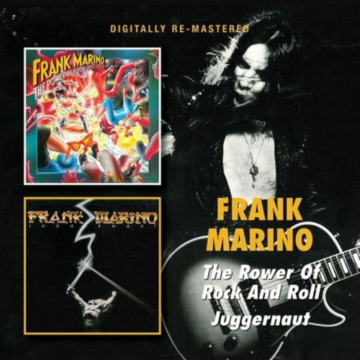 楽天市場 輸入盤cd Frank Marino Power Of Rock Roll Juggernaut ﾘﾏｽﾀｰ盤 フランク マリノ あめりかん ぱい