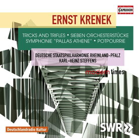 【輸入盤CD】Krenek / Orchestral Works【K2019/11/1発売】