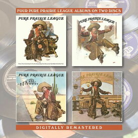 【輸入盤CD】Pure Prairie League / Pure Prairie League/Bustin Out/Two Lane 【K2019/4/26発売】(ピュア・プレイリー・リーグ)