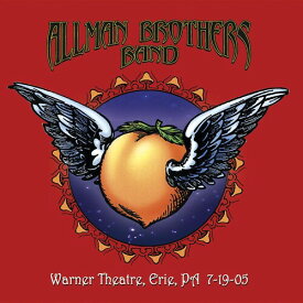 【輸入盤CD】Allman Brothers Band / Warner Theatre Erie Pa 7-19-05【K2020/10/16発売】(オールマン・ブラザーズ・バンド)