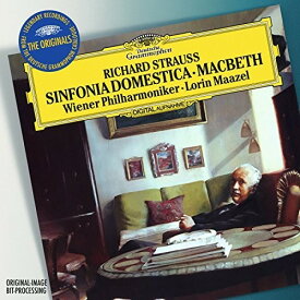 【輸入盤CD】Maazel/Wiener Philharmoniker / Or: Strauss R - Sinfonia Domestica/Macbeth