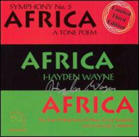 【輸入盤CD】Hayden Wayne & The State Philharmonic Of Brno / Symphony #5: Africa (A Tone Poem)【K2022/5/6発売】