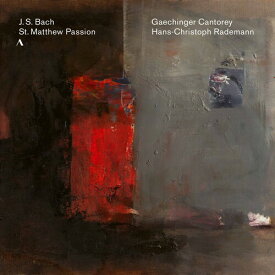 【輸入盤CD】J.S. Bach/Gaechinger Cantorey/Rademann / St Matthew Passion 244 (2PK)【K2021/3/5発売】