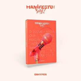 【輸入盤CD】Enhypen / Manifesto: Day 1 [D Ver.]【K2022/7/29発売】