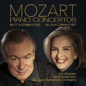 【輸入盤CD】Orli Shaham / Mozart: Piano Concertos Nos.17 & 24【K2019/8/23発売】