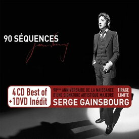 【輸入盤CD】Serge Gainsbourg / 90 Sequences (w/DVD) (Limited Edition) (Box) 【K2019/5/3発売】 (セルジュ・ゲンスブール)