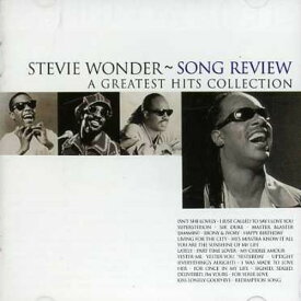 【輸入盤CD】Stevie Wonder / Song Review:Greatest Hits Collection (1CD) (スティーヴィー・ワンダー)【★】