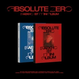 【輸入盤CD】Baekho / Absolute Zero (Random Cover)【K2022/10/21発売】