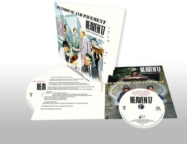 【輸入盤CD】【新品】HEAVEN 17 / PENTHOUSE & PAVEMENT - DELUXE GATEFOLD (Deluxe Edition)【K2024/07/26発売】(ヘヴン１７)
