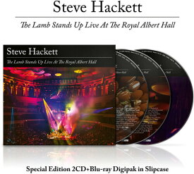 【輸入盤CD】【新品】STEVE HACKETT / LAMB STANDS UP LIVE AT THE ROYAL ALBERT HALL (w/Blu-ray)【K2025/7/11発売】