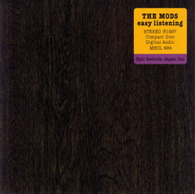 【国内盤CD】THE MODS ／ easy listening