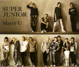 【国内盤CD】SUPER JUNIOR ／ Special Single-Marry U- [CD+DVD][2枚組]