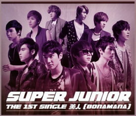 【国内盤CD】SUPER JUNIOR ／ THE 1ST SINGLE〜美人(BONAMANA) [CD+DVD][2枚組]