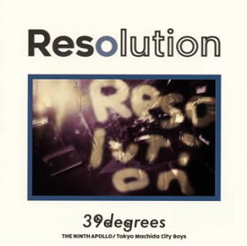 【国内盤CD】39degrees ／ Resolution