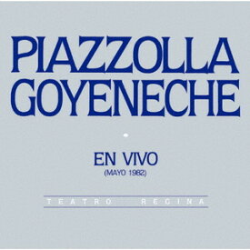 【国内盤CD】アストル・ピアソラ ／ ピアソラ=ゴシェネチェ・ライヴ 1982