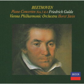【国内盤CD】ベートーヴェン:ピアノ協奏曲第3番・第4番 グルダ(P)シュタイン ／ VPO
