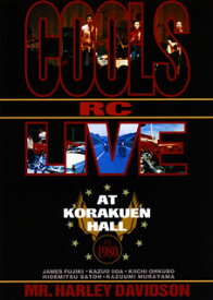 【国内盤DVD】クールスR・C ／ ライヴ・アット・後楽園ホール IN 1980