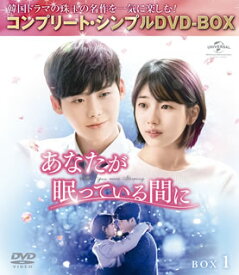 【国内盤DVD】【新品】あなたが眠っている間に BOX1 コンプリート・シンプルDVD-BOX [5枚組][期間限定出荷]