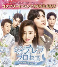 【国内盤DVD】【新品】シンデレラ・プロセス～私を輝かせる恋と夢～ BOX3 コンプリート・シンプルDVD-BOX[4枚組][期間限定出荷]【D2023/11/3発売】