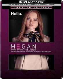 【輸入盤UHD】【新品】M3GAN (4K) (Limited Edition) (Steel Book) (w/Blu-ray)【UHD2025/6/24発売】(ミーガン)