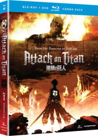 【輸入盤ブルーレイ】ATTACK ON TITAN - PART 1 (2枚組) (W/DVD)(アニメ)(進撃の巨人)