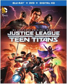 【輸入盤ブルーレイ】JUSTICE LEAGUE VS TEEN TITANS (2枚組) (W/DVD)【B2016/4/12】(アニメ)