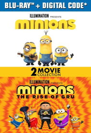 【輸入盤ブルーレイ】MINIONS 2-MOVIE COLLECTION (2PC)【B2022/9/6発売】