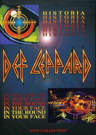 【輸入盤DVD】【1】DEF LEPPARD / HISTORIA / IN THE ROUND IN YOUR FACE(デフ・レパード)