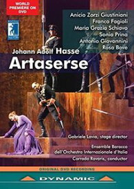 【輸入盤DVD】HASSE / GIUSTINIANI / ENSEMBLE BAROCCO / LAVIA / ARTASERSE