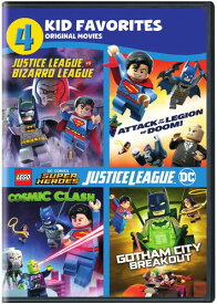 【輸入盤DVD】【1】4 KID FAVORITES: LEGO DC SUPER HEROES (2PC) (アニメ)【D2017/10/10発売】