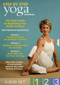 【輸入盤DVD】【1】Yoga Journal's: Beginning Yoga Step by Step 1-3