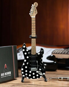 【新品】BUDDY GUY FENDER STRAT POLKA DOT MINI GUITAR (ミニチュアギター )